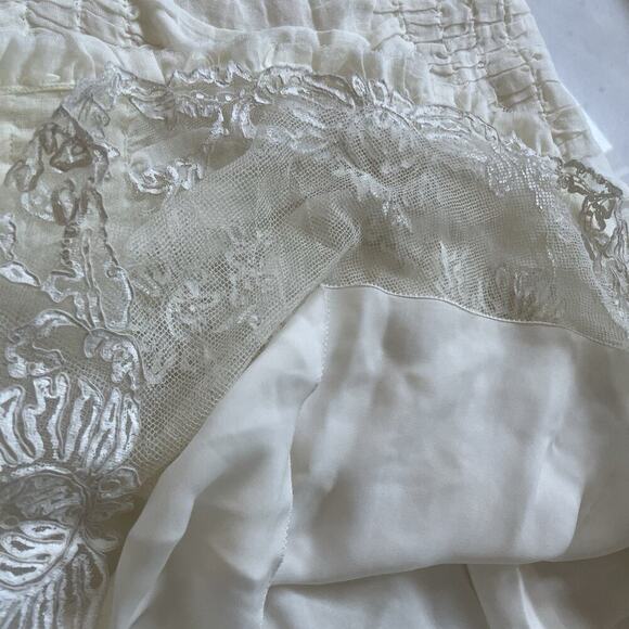 Ralph Lauren Collection Purple Label Runway Ruched Skirt Ruffle Chiffon 6 S 2007 - Picture 14 of 15